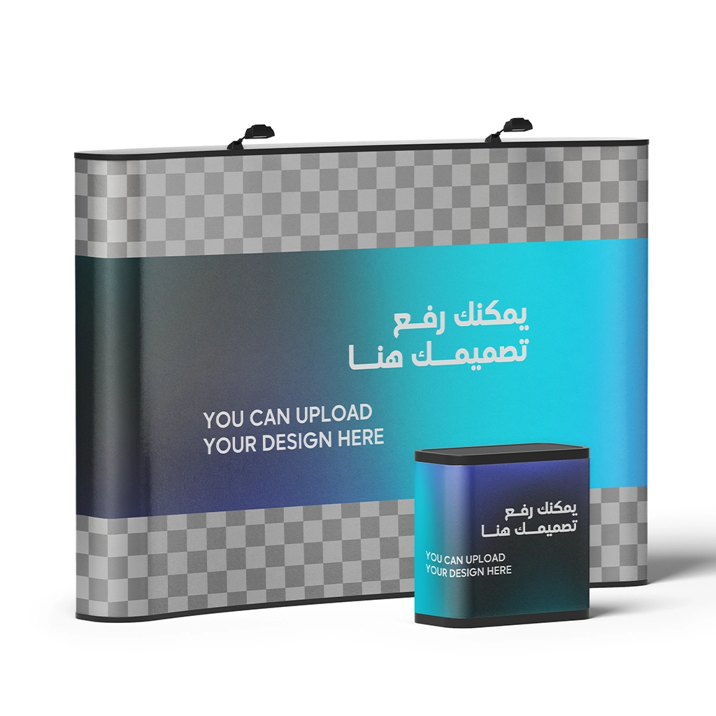 Curve Pop Up Stand - Image 3