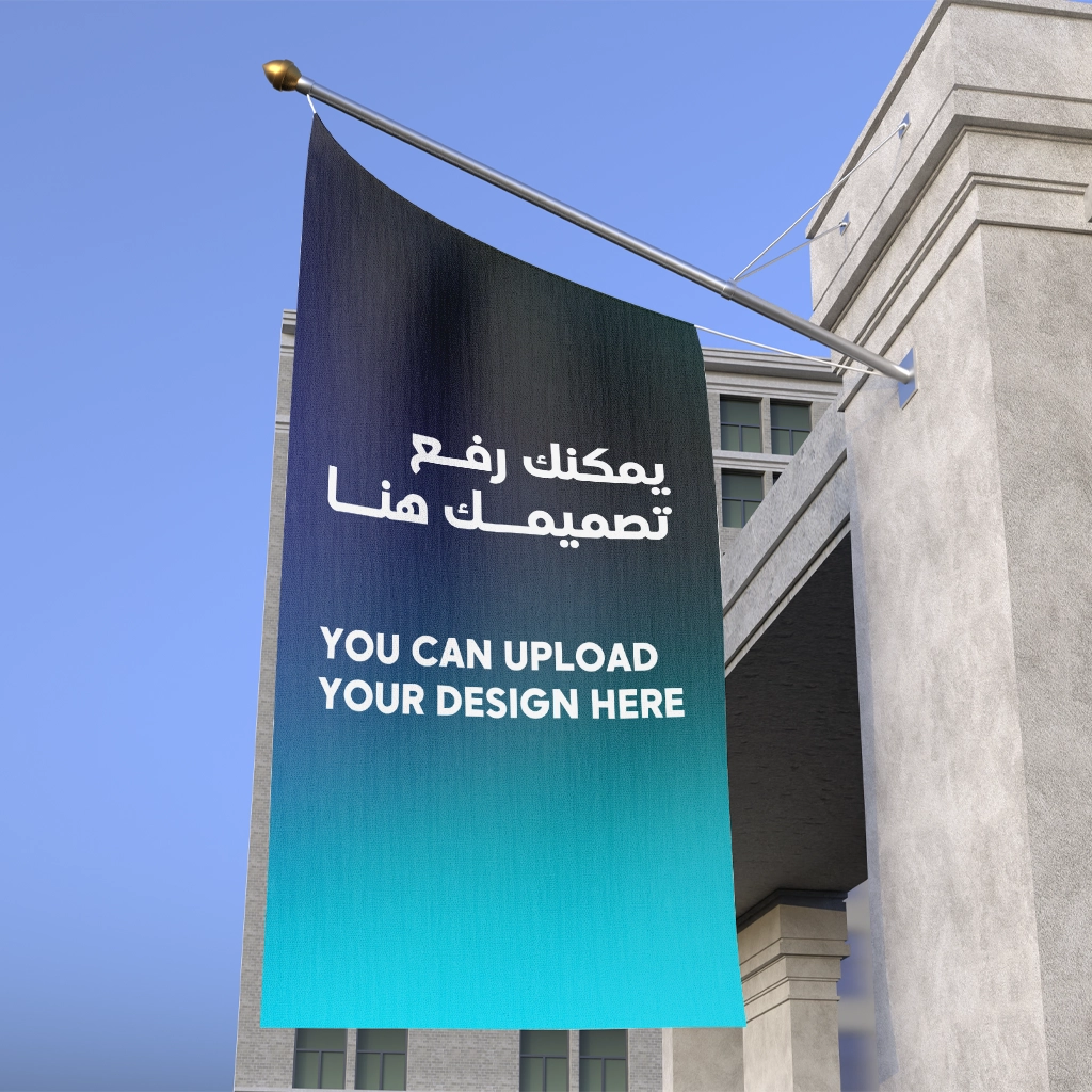 Custom flagpole flags