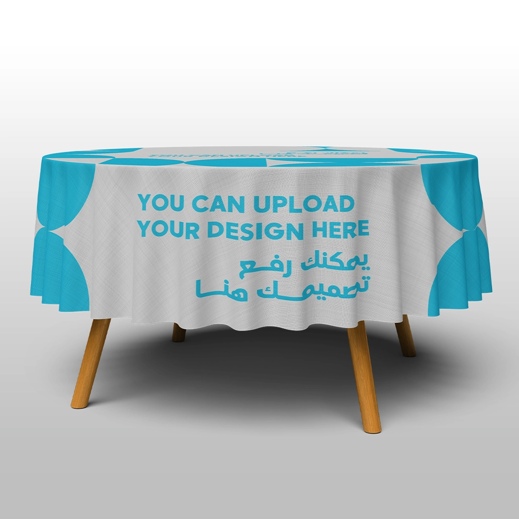 Custom Printed Tablecloth - Image 2