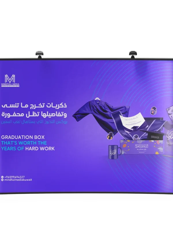 Curve Pop Up Stand
