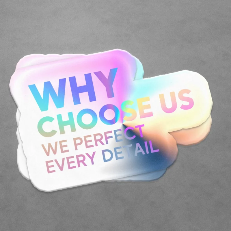 custom reflective stickers