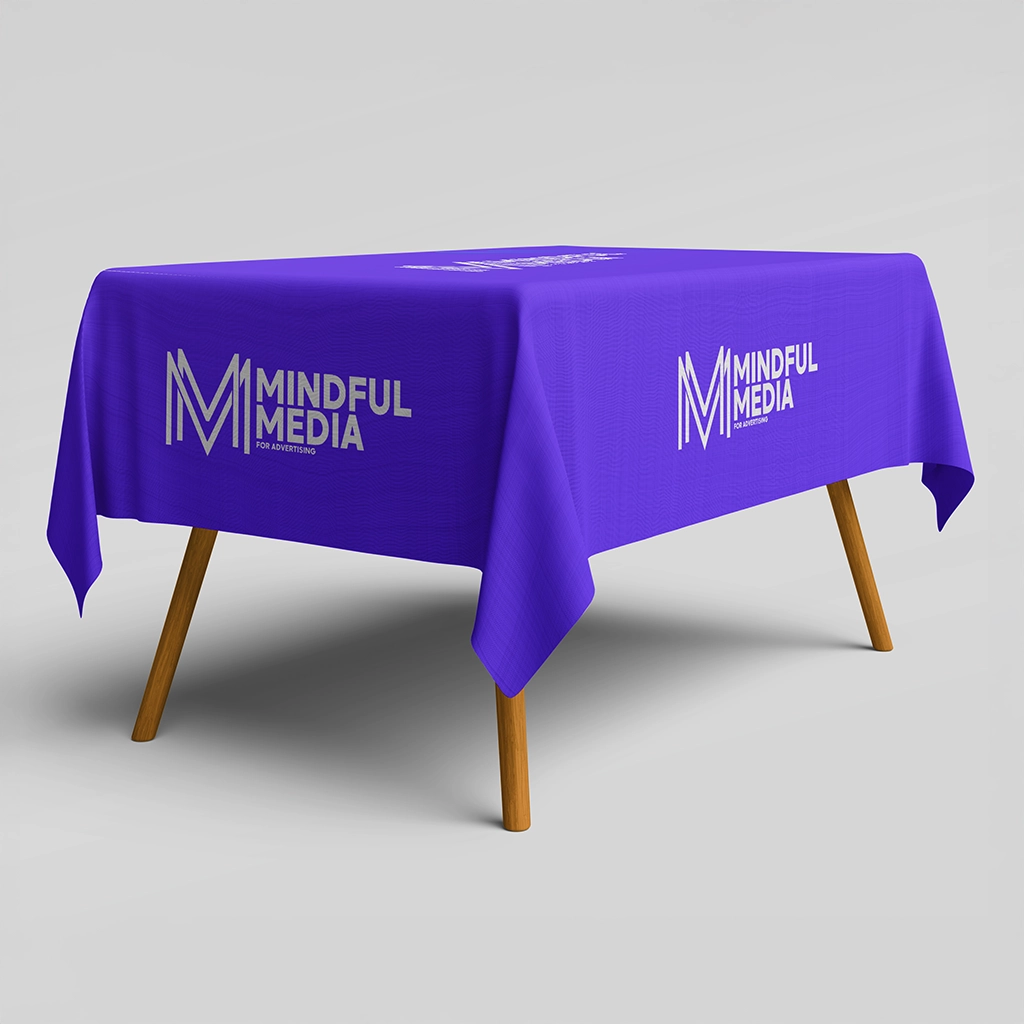 Custom Printed Tablecloth - Image 3